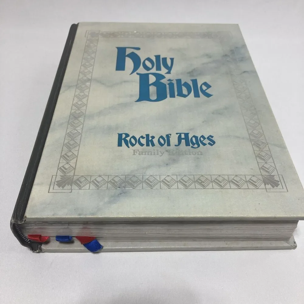 Holy Bible Rock Of Ages Family Edition King James Version Heritage Publishers TX